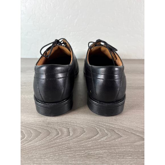Florsheim‎ Black Leather Oxford Men\'s Dress Shoes Size 11 D (Medium)- EUC main image 4